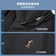 TRIES Business Casual Men's Cotton Clothes Graphene Self-heating Warm Technology Winter Thickened Windproof Jacket Commuting Cotton Clothes Black XL (175/92A)