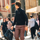 Mr. bu Bu Bu Bu Buy Leder Reißverschluss Halsband Männer Sweatshirt Neue schwarze altersreduzierende BT12187 Black S __165