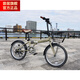 SMVP Japan imported quality folding bicycle ultra-light carbon fiber Japanese brand 20-inch variable speed folding bicycle for adults and small khaki ready stock 20 inches 20 inches