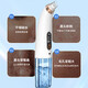 Xiaomi rice rice crispy blackhead suction small bubble beauty device oxygen injection meter household electric suction out acne facial cleaning remove coarse pores hydration black technology beauty device upgraded hydrating water blue light circulation blackhead device + 6 types of suction heads