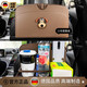 Chuangjingxin selects German quality car small table, rear small table, rear seat back rack, car seat storage, car use, pilot dog seat back table, brown