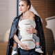 Hug Bear bébé tabouret de taille Baby Strap multifonctionnel Four Seasons Universel Baby tenant l'artefact Baby Baby And Back Baby Assis sur le tabouret Mist White