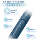 Philips (PHILIPS) Xiao Zhan recommends the electric toothbrush Diamond Series HX6730 upgraded official flagship authentic sonic cleaning plaque for parents, boyfriend and girlfriend birthday and New Year gift HX5161/05 crystal powder - with 2 brush heads