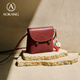AOKANG BOLSO MUJERES 2025 NUEVO AL TRENDY PEQUEÑO bolso cuadrado Ligero de lujo Crossbody Shoulder Bag Beld Bultle Gift For Girlfriend Wife