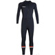 Big Tuan Xiaoyuan 3MM one-piece wetsuit with front zipper to keep warm, cold-proof and scratch-proof, autumn and winter swimming, deep diving, surfing and diving upgrade 3MM black front zipper, 3XL size (164-176Jin Jin is equal to 0.5kg)