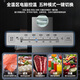 Xiling vertical freezer small freezer first-class energy efficiency air-cooled frost-free small refrigerator household side-opening fully refrigerated freezing conversion drawer-type small refrigerated freezer mother and baby 120 liters vertical freezer air-cooled frost-free first-class energy-saving -24 degrees cryogenic quick freezing