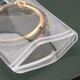 PVC transparent jewelry storage bag, earrings, jewelry, thickened sealed bag, jewelry, toy bracelet, ziplock bag, anti-oxidation, 7*10cm five pieces + 9*13cm five pieces