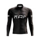 MAAP autumn cycling clothing men's long-sleeved tops cycling sportswear road bike outdoor breathable quick-drying shirt MAAP orange gray S