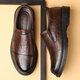 Scarecrow (mexicain) 2025 Nouvelle entreprise de mode masculine Costume formel chaussures en cuir authentique cuir en cuir respirant décontracté sans glissement