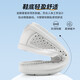 Seven Wolf genuine leather bean shoes men's lazy loafers men's casual leather shoes breathable summer 2025 white 9925 38