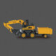 
Shantoulin Village real inertial hand-crank multi-function excavator bulldozer dump truck rocker engineering car June 1st-er rocker multi-function excavator B model 16864