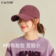 CACUSS Baseball Hat Women Summer Fashion Pure Cotton Hole Casual All-match Peaked Cap Trendy Men Outdoor Couple Navy-BQ6R005L001_ Solid Color Soft Top S(54-56cm)
