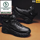 Woodpecker botas Martin de cuero genuino zapatos de hombre otoño desierto ropa de trabajo retro protección laboral montañismo al aire libre deportes botas de combate casuales Caqui 41