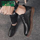Chaussures en cuir Men's Business Formal Wear Hauteur 2025 Nouvelle tendance respirante Chaussures pour hommes décontractés britanniques Zi 9920 Black Standard Sports Chaussures Taille 38 Chaussures de sport standard Taille 20