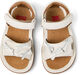 CAMPERCamper Girls' Sandals, White, Toddler 8 White 8 Toddler