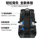 Huili Travel Backpack for Men's Backpack for Men's New Mountaineering Strong and Durable Men's Large Capacity Outdoor School Bag for Women Black Upgraded Large Capacity [Specially designed for business trips]