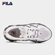 FILA official women's shoes Cat Claw 6 dad shoes sneakers 2025 autumn new shoes thick-soled casual shoes light gray purple/lavender-GA 37.5