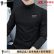 PITC International Light Luxury 2025 Autumn New Men's Half Turtle Collar Bottoming Shirt Long Sleeve T-shirt Slim Fit Versatile Mid-Collar Underwear M235 Light Gray 2XL Recommendation 145-160Jin Jin equals 0.5 kg