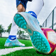 Double star football shoes Falcon AG long spikes for teenagers, primary school students, adults and children, sports competition training special sneakers, moonlight broken spikes 38