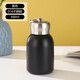 Mini Cute Little Fatty Thermos Cup 316 Stainless Steel Water Cup for Boys and Girls Outdoor Carry Ring Pocket Cup Light Green 300ml