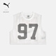 
Puma (PUMA) ROSE joint brand retro breathable basketball style short sleeveless T-shirt women's sports top 633804 Warm white-77 M (160/84A)