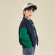 Duojia Durable and Stylish Boys' Baseball Uniforms 2025 Spring and Autumn Fashionable and Handsome Jackets Children's Casual Jackets