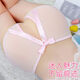 Sexy underwear lace transparent crotchless thong women's suit underwear sexy and passionate black M80110Jin Jin equals 0.5 kg