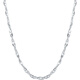 Saturday Fu PT950 platinum necklace women's plain chain platinum necklace B0513479 about 8.17g 44cm