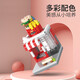 Compatible with LEGO children's small particle street view building blocks puzzle commercial street intellectual assembly toys children's gift milk tea shop 357 particles color box