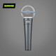 SHURE BETA58A SM58S wired dynamic microphone K song live broadcast guitar playing and singing performance recording microphone BETA58A + 5 meters XLR cable