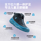 Little Blue Sheep new winter sports shoes, cotton shoes, velvet thickened anti-slip boots, black 36