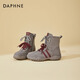 Дафна (Дафна) Наружное альпинизм Martin Boots For Women 2025 Осенью Новый Толстый торжественный и универсальный повседневный шнур