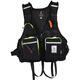 Fishing life jacket, fishing clothing, large buoyancy, portable Luaji fishing, sea fishing, one-size-fits-all, multi-function, one-size-fits-all, black