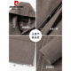 Pierre Cardin high-end men's wool coat short hooded woolen jacket autumn and winter thickened warm woolen coat men's coat khaki 2XL 185 recommended 165Jin Jin equals 0.5kg -185Jin Jin equals 0.5kg