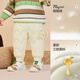 Balabala children's clothing baby down pants boys' trousers girls' pants winter wear warm pants baby high waist belly protection cute and cute