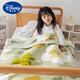 Disney Children's Raschel Blanket Double-layer Thickened Baby Blanket Baby Blanket Kindergarten Autumn and Winter Air-Conditioning Blanket Double-sided Velvet Love Cute Baby 100x120cm-1.5Jin Jin equals 0.5kg Double-layer Thickened Super Soft
