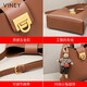 Viney cowhide bag women's bag brand bucket bag light luxury shoulder crossbody bag birthday gift high-end gift to girlfriend and wife