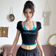 ROCKMORE fan welfare purchase four seasons wool wool suspender top skirt pants other styles WDT15913 L