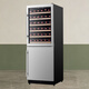 VINGARDE wine cabinet constant temperature wine cabinet embedded household dual-temperature wine cabinet ice bar compressor air-cooled frost-free bar winery wine beverage constant temperature moisturizing refrigerator CH-165 double door dual temperature-stainless steel door wine cabinet ice bar 1.67 meters 408L