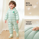 Balabala baby light down jacket baby boy and girl jumpsuit winter 2025 style cute and fashionable 208425120205