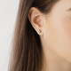 Chow Sang Sang Pt950 Platinum Let's Play Series Ear Play Lightning Diamond Single Stud Earring 92121E Pricing