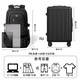 Huili Travel Backpack for Men's Backpack for Men's New Mountaineering Strong and Durable Men's Large Capacity Outdoor School Bag for Women Black Upgraded Large Capacity [Specially designed for business trips]
