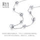 Chow Sang Sang Pt950 platinum necklace round beads hollow bead necklace 91283N pricing 47 cm