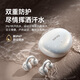 SANAG S7S Ultra Zhang Ruonan's same style Bluetooth headset ear clip air bone conduction concept ear hanging sports AI smart recording real-time wireless translator
