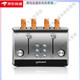 SILEDE stainless steel toaster home commercial hotel toaster 4-piece breakfast toaster multi-functional new 20s (2 pieces automatically pop up)