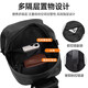 Pull back chest bag, men's shoulder bag, large capacity, versatile, casual waist bag, sports commuting shoulder bag, new convenient crossbody bag