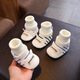 Tutu Dawen Baby Toddler Shoes Soft Soled Spring Autumn Winter 0-1 Years Old Newborn Male and Female Baby 6-12 Months Cotton Shoes and Socks Foot Covers Navy Black (Cotton Lining) Inner Length 13cm, Recommended for 0-12 Months