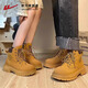
Warrior official Martin boots men autumn outdoor couple British style boots men W-1327 camel 42