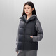 Flying in the Snow Down Jacket Women's 2025 Winter Short Loose Vest Lightweight Vest Black M