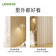 Duya's new high-end double-sided chenille curtain fabric oatmeal-85% shading meter
